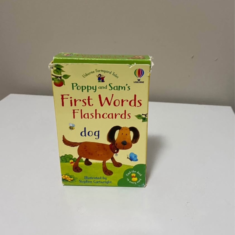First Words Flash Cards 🖤3 for 10🖤